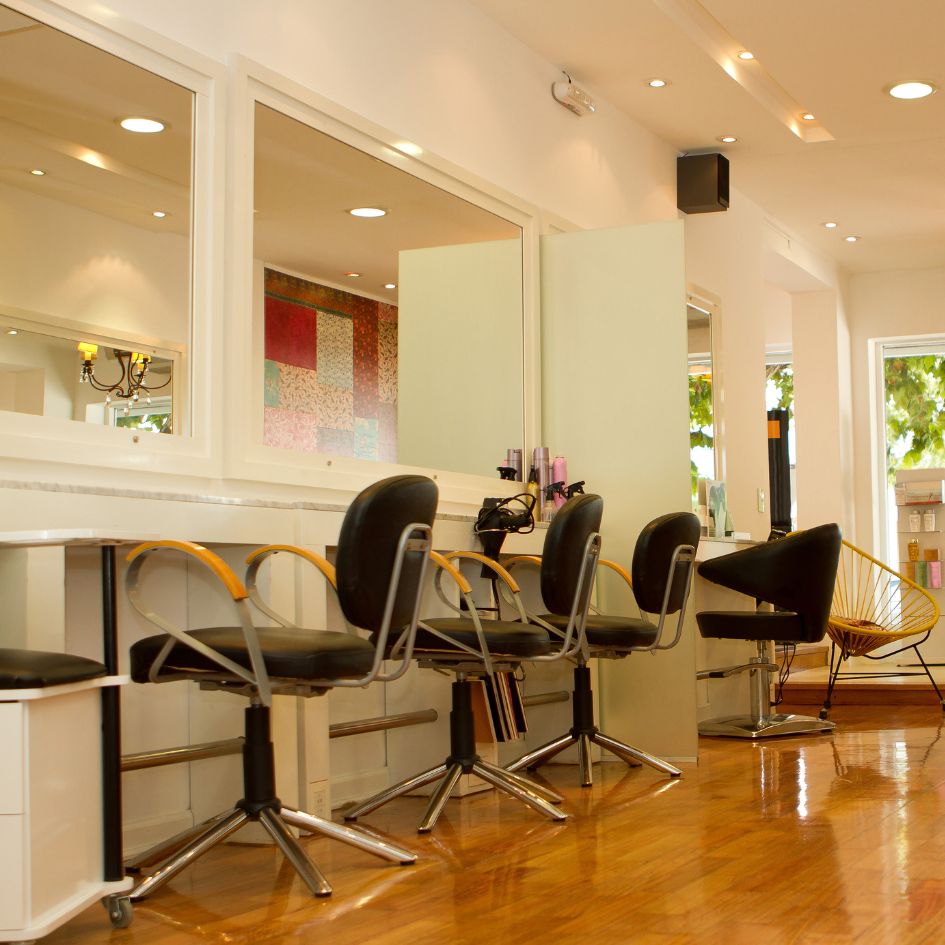 Premium salon interior